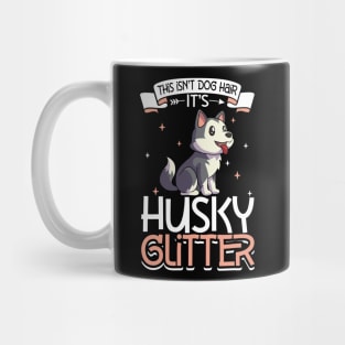 Husky glitter Mug